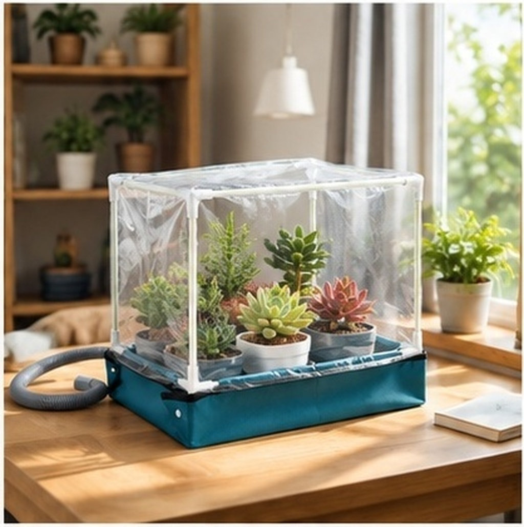 Indoor Garden Kit - Küçük Boy İç Mekan Sukulent Sera