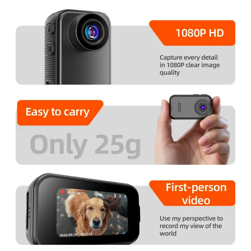 F2 Mini 1080P HD Başparmak Kam - Garden Camera incelemesi ve fiyatı