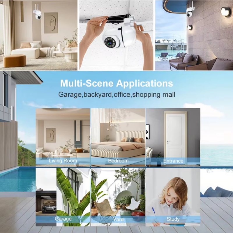 8MP Wifi IP Dış Mekan Kablosuz - Garden Camera incelemesi ve fiyatı