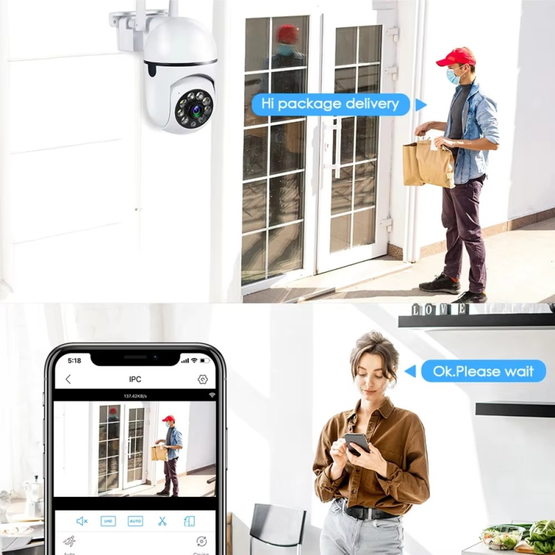 8MP Wifi IP Dış Mekan Kablosuz - Garden Camera incelemesi ve fiyatı